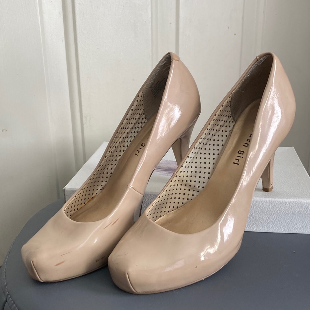 Madden Girl Tan Heels